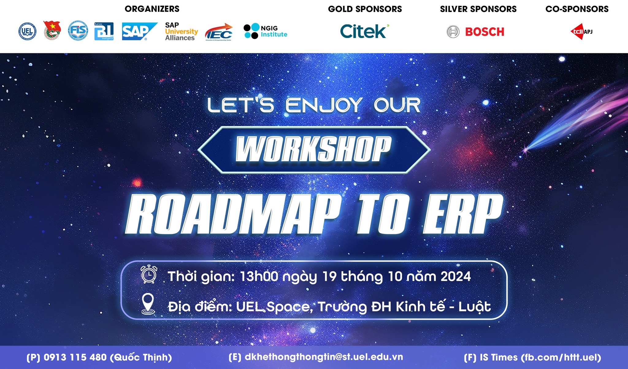 Workshop ERP dành cho sinh viên: ROADMAP TO ERP 2024 – Career Map in the Field of ERP